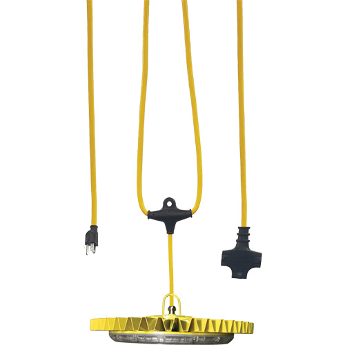 Lampe &agrave; DEL sur&eacute;lev&eacute;e Beacon120 avec cordon d'installation en s&eacute;rie Action Paper