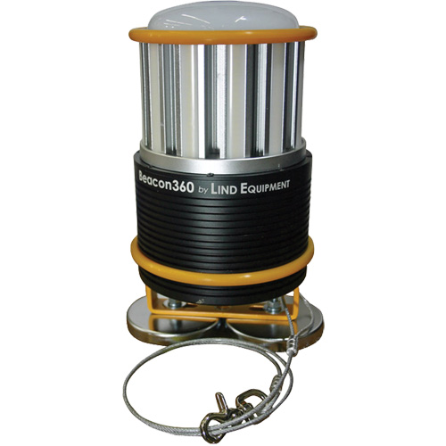 Beacon360 GO Portable Work Light with Magnet Mount, LED, 45 W, 6000 Lumens, Aluminum Housing Action Paper
