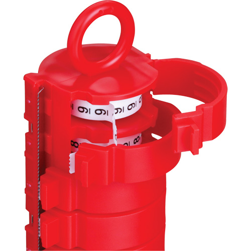 ScotchCode Wire Marker Tape Dispenser Action Paper