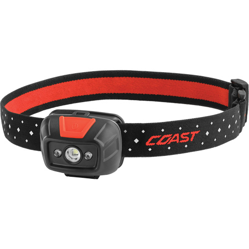 FL19 Flood Beam Headlamp, LED, 330 Lumens, 3.25 Hrs. Run Time, AAA Batteries Action Paper