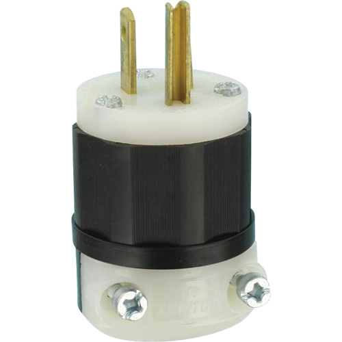 Hospital Grade Extension Plug, Nylon, 15 Amps, 125 V Action Paper
