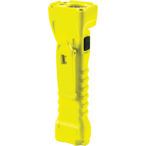 Right Angle Flashlight, LED, 336 Lumens, AA Batteries Action Paper