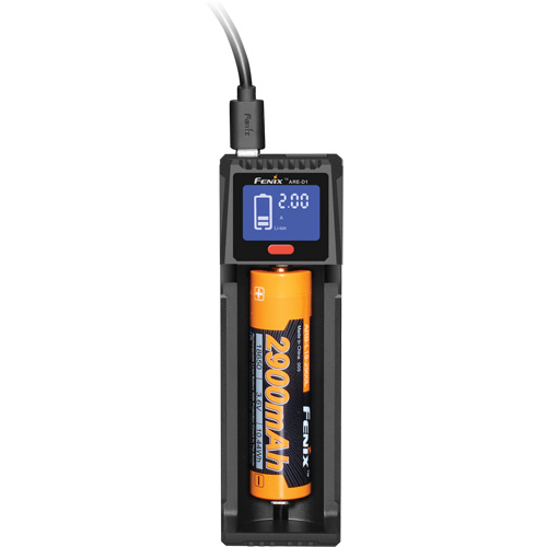 Chargeur de batterie intelligent &agrave; canal unique ARE-D1 Action Paper