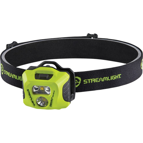 Lampe frontale &agrave; s&eacute;curit&eacute; intrins&egrave;que Enduro Pro HAZ-LO, DEL, 235 lumens, 5 hres de fonctionnement, piles AAA Action Paper