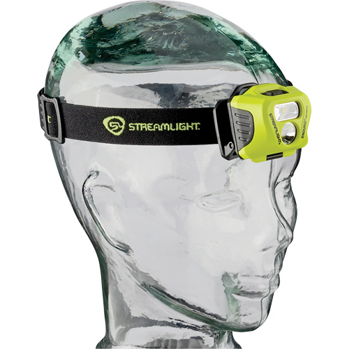 Lampe frontale &agrave; s&eacute;curit&eacute; intrins&egrave;que Enduro Pro HAZ-LO, DEL, 235 lumens, 5 hres de fonctionnement, piles AAA Action Paper