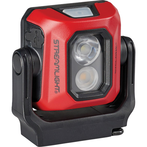 Lampe de travail multifonctionnelle ultra compacte Syclone, DEL, 400 lumens, Boîtier en Plastique Action Paper