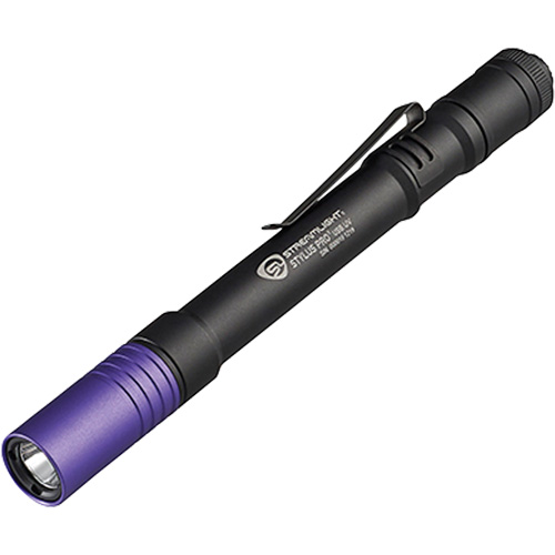 Stylus Pro&reg; USB UV Penlight, LED, Aluminum Body, Rechargeable Batteries, Included Action Paper