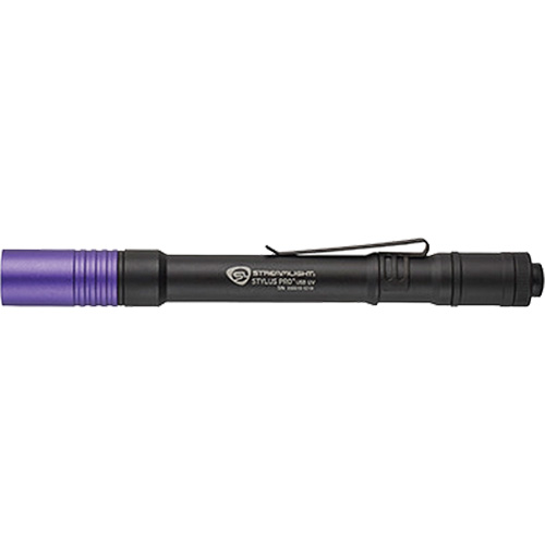 Stylus Pro&reg; USB UV Penlight, LED, Aluminum Body, Rechargeable Batteries, Included Action Paper