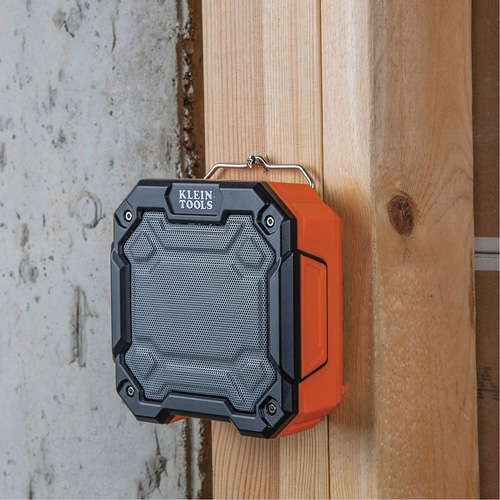 Bluetooth&reg; Jobsite Speaker with Magnet & Hook (Tool Only), Lithium-Ion Action Paper
