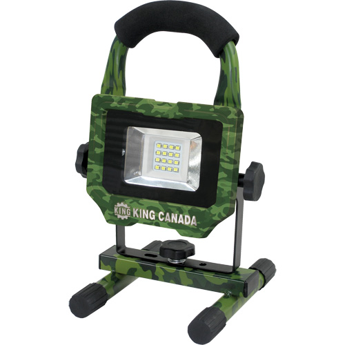 Cordless Work Light, LED, 15 W, 1500 Lumens, Aluminum Housing Action Paper