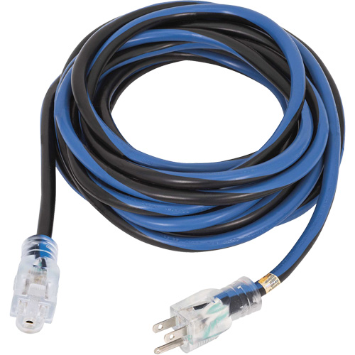 JLEC-1425S Contractor Grade Extension Cord, Indoor/Outdoor, SJTOW, 14 AWG, 15 A, 25' Action Paper
