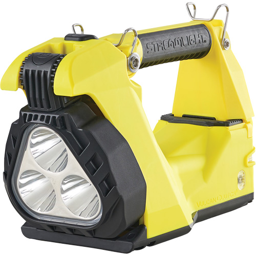 Vulcan Clutch&reg; Multi-Function Lantern, LED, 1700 Lumens, 6.5 Hrs. Run Time, Rechargeable Batteries, Included Action Paper