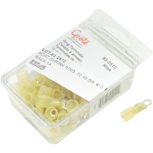 Bornes d'anneau &agrave; thermor&eacute;tr&eacute;cissement Action Paper