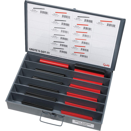 Heat Shrink Tubing Assortment Tray Action Paper