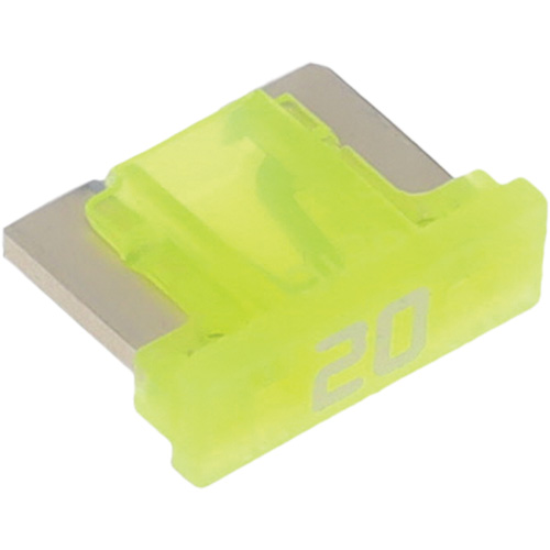 LP MINI&reg; Series Automotive Blade Fuse, Cartridge, 20 Amps, 58 V Action Paper