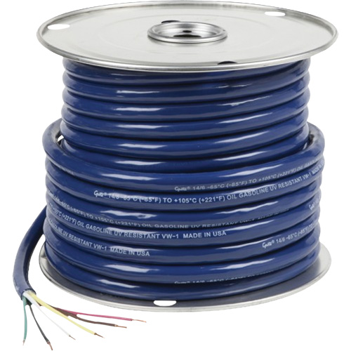 Low-Temperature 3-Conductor Trailer Cable Action Paper