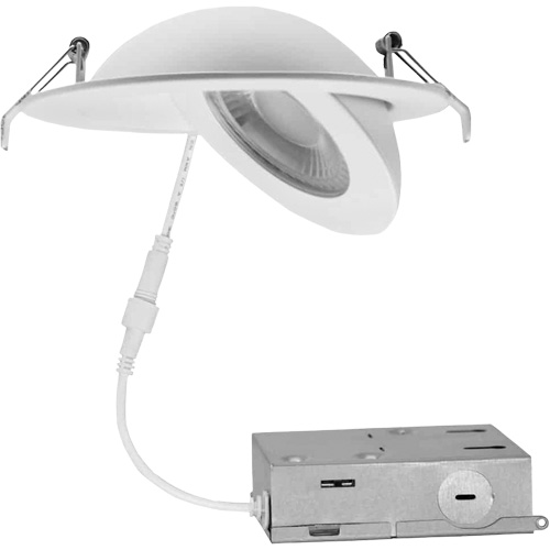 Gimbal Light Fixture, LED, 120 V, 9 W Action Paper