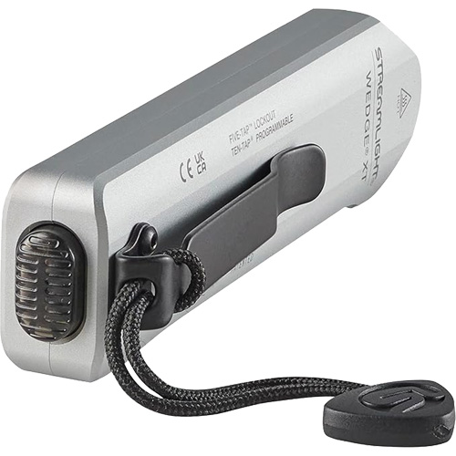 Lampe de poche mince &agrave; usage quotidien Wedge, DEL, 1000 lumens, Piles Rechargeable Action Paper