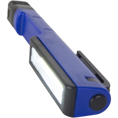 Pen Light with Pocket Clip, LED, 80 Lumens, AAA Batteries Action Paper