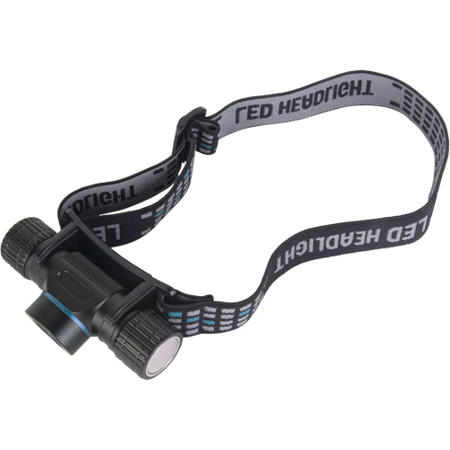 Magnetic Headlamp, LED, 1100 Lumens, 4.5 Hrs. Run Time, Rechargeable Batteries Action Paper