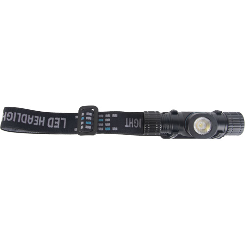 Magnetic Headlamp, LED, 1100 Lumens, 4.5 Hrs. Run Time, Rechargeable Batteries Action Paper