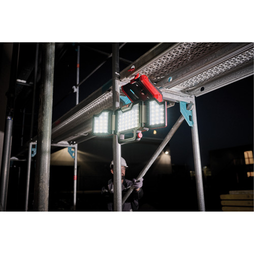 18V Professional Cordless Folding Panel Work Light, LED, 3600 Lumens Action Paper