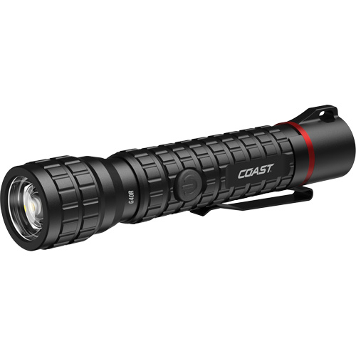 Lampe de poche &eacute;tanche G40R avec mise au point par rotation, DEL, 650 lumens, Piles Rechargeable Action Paper