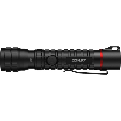Lampe de poche &eacute;tanche G40R avec mise au point par rotation, DEL, 650 lumens, Piles Rechargeable Action Paper