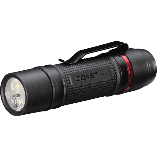 Lampe de poche &agrave; deux modes d'optique PX9, DEL, 750 lumens, Piles AAA Action Paper