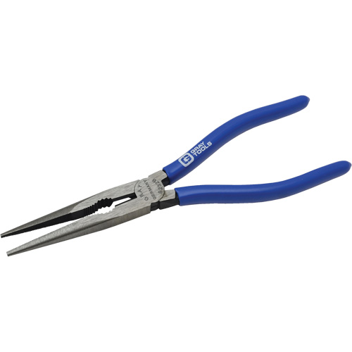 Needle Nose Straight Pliers with Cutter Vinyl Grips Action Paper