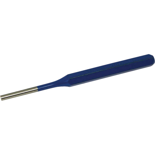 Pin Punch, 3/16" Dia. x 6-1/4" L Action Paper