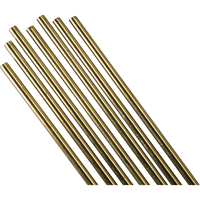Baguettes nues pour soudage TIG en longueurs de 36", 5/32", Bronze pour soudo-brasage Action Paper