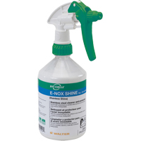 Nettoyant et protecteur de surface en acier inoxydable E-Nox Shine, 500 ml, Bouteille &agrave; g&acirc;chette Action Paper