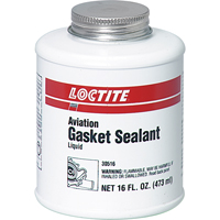 Aviation Gasket Sealant, Brush Can, Brown Action Paper