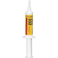 Structural Adhesive 332 Severe Environment , 623 g., Syringe, Amber Action Paper