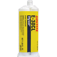 Hysol E-30CL Epoxy, Two-Part, Dual Cartridge, 77 g., Clear Action Paper