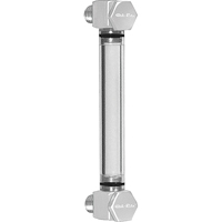 Indicateur de niveau &agrave; liquide en Rond Nylon, Filet&eacute;, 5" lo, 205°F (96,11° C) Action Paper