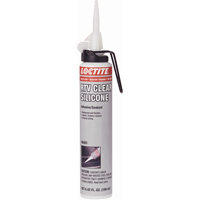 Superflex RTV Silicone Adhesive Sealant, Cartridge, Clear Action Paper
