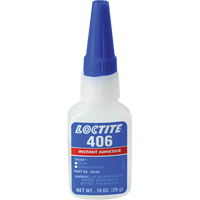 Adh&eacute;sif instantan&eacute; Prism 406, Transparent, Bouteille, 0,7 liq. oz. Action Paper