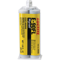 Hysol E-90FL Adhesive, 102 g, Dual Cartridge, Two-Part, Grey Action Paper