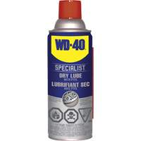 Dry Lube PTFE Spray, Aerosol Can Action Paper