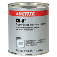 Loctite<sup>®</sup> 8008 C5-A Copper Anti-Seize Lubricant, 2.5 lbs., Can, 1800°F (982°C) Max Temp. AF272 | Action Paper