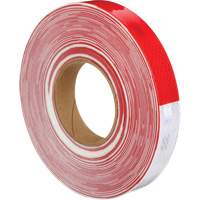 3M Diamond Grade Marking Tape, 1" W x 150' L, Red & White Action Paper