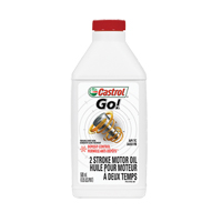 Huile pour moteur de moto Go!, 500 ml, Bouteille Action Paper