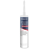 Momentive Silicone Sealant, Cartridge, Clear Action Paper