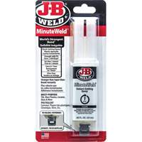 MinuteWeld Adhesive, 25 ml, Syringe, Two-Part, Clear AG592 | Action Paper