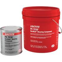 Wearing Compound 7218, 25 lbs., Pail, Two-Part, Grey Action Paper