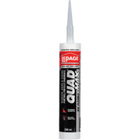 Quad<sup>®</sup> Max Siding & Window Sealant, 280 ml, Tube, Off-White AG709 | Action Paper