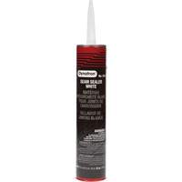 Dynatron Caulk Auto Seam Sealer, 12 oz., Cartridge, White Action Paper