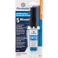 General Purpose Epoxy, 14 ml, Syringe, Two-Part, Clear Action Paper
